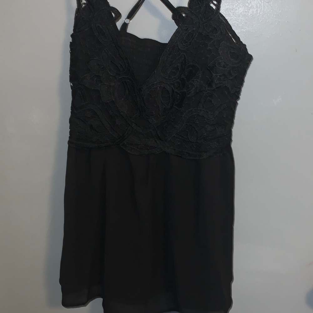 Feager Black Summer Blouse